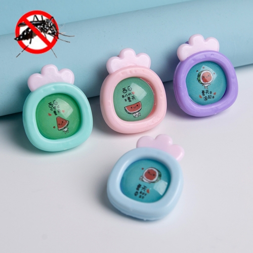 

4 PCS Baby Anti-mosquito Buckle Children Outdoor Mosquito Repellent Buckle, Style:Watermelon