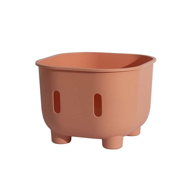 

Children Double Color Matching Multifunctional Baby Toys Storage Stool, Color:Body-Pink