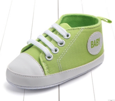 baby girl green shoes