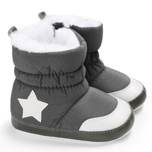 

Kids Winter Shoes Snowfield Snow Boots, Size:11CM(Grey)