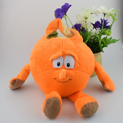 

Cute Cartoon Fruit Vegetable Plush Toy Doll Height :25-30cm(Orange)