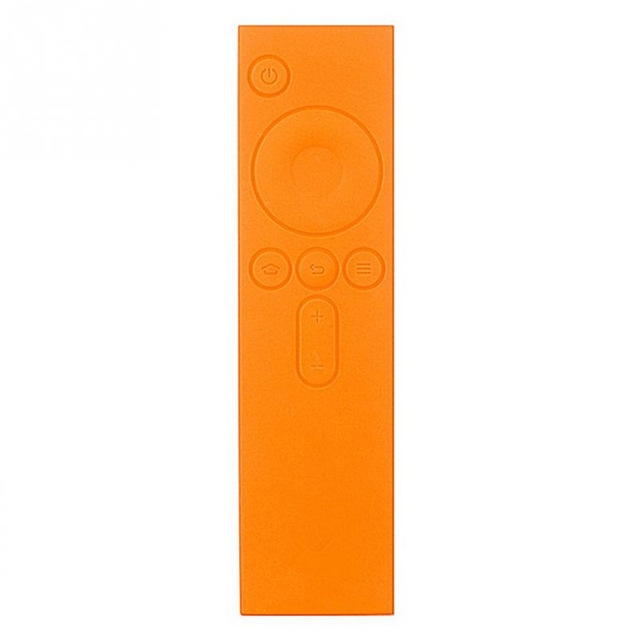 

6 PCS Soft Silicone TPU Protective Case Remote Rubber Cover Case for Xiaomi Remote Control I Mi TV Box(Orange)