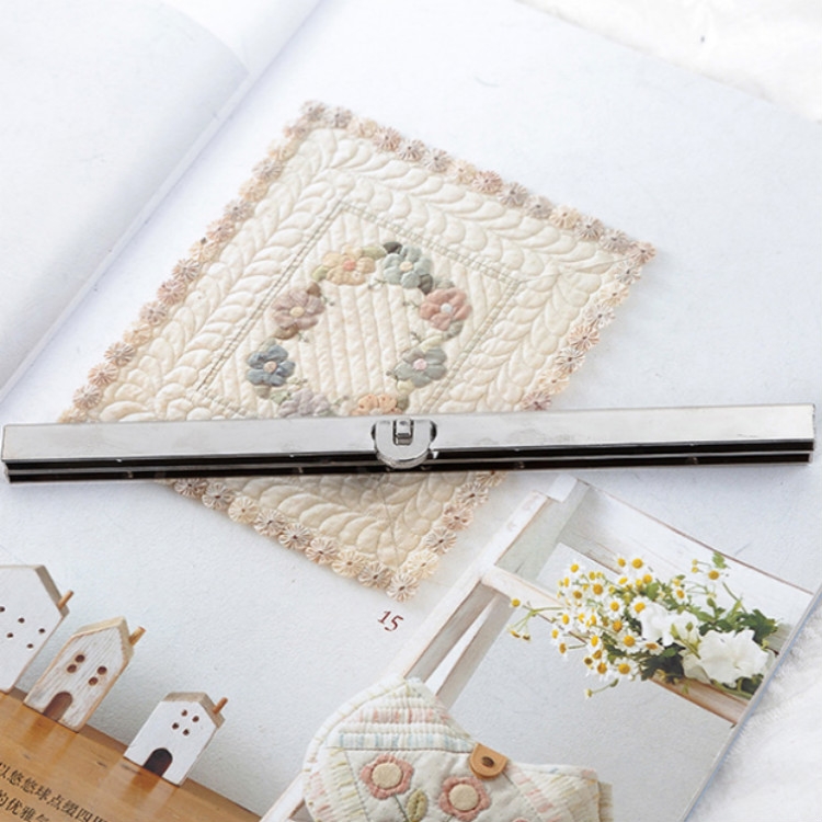 

5 PCS Electroplated U-shaped Headband Screw Mouth Bag Accessories, Specification:19cm Silver