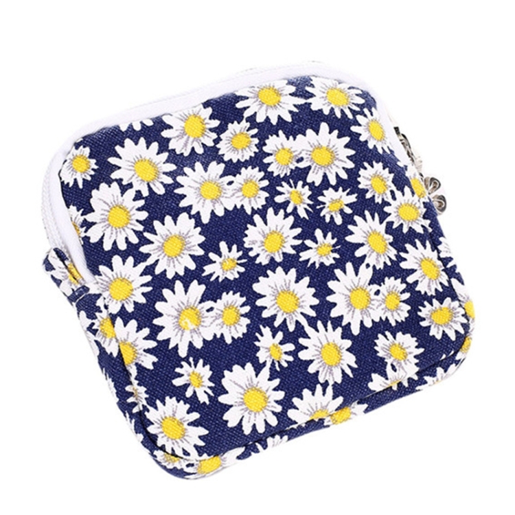 

Fresh and Lovely Girl Sanitary Cotton Storage Bag(Chrysanthemum)