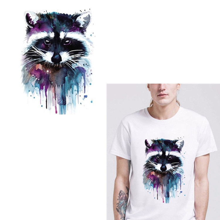 

TH0754 10 PCS Animal Pattern Thermal Transfer Printing DIY Clothing Patch Stickers