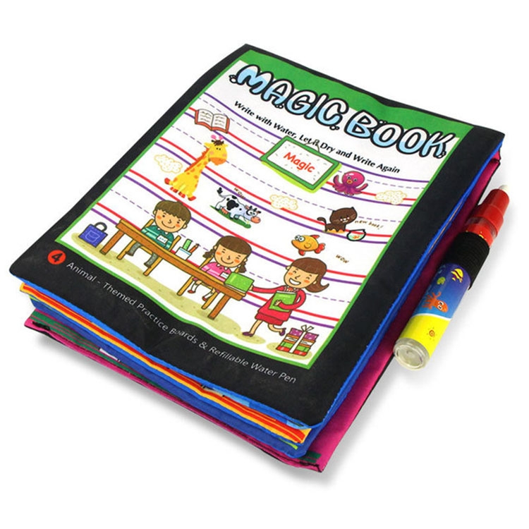 

Magic Water Painted Graffiti Drawing Book Children Educational Toys(Character)
