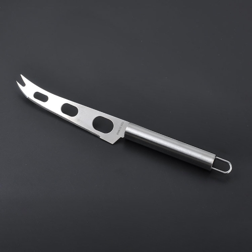 

Stainless Steel Cheese Knife With Fork Tip Cheese Butter Knife Slicer Butter Pizza Cutter