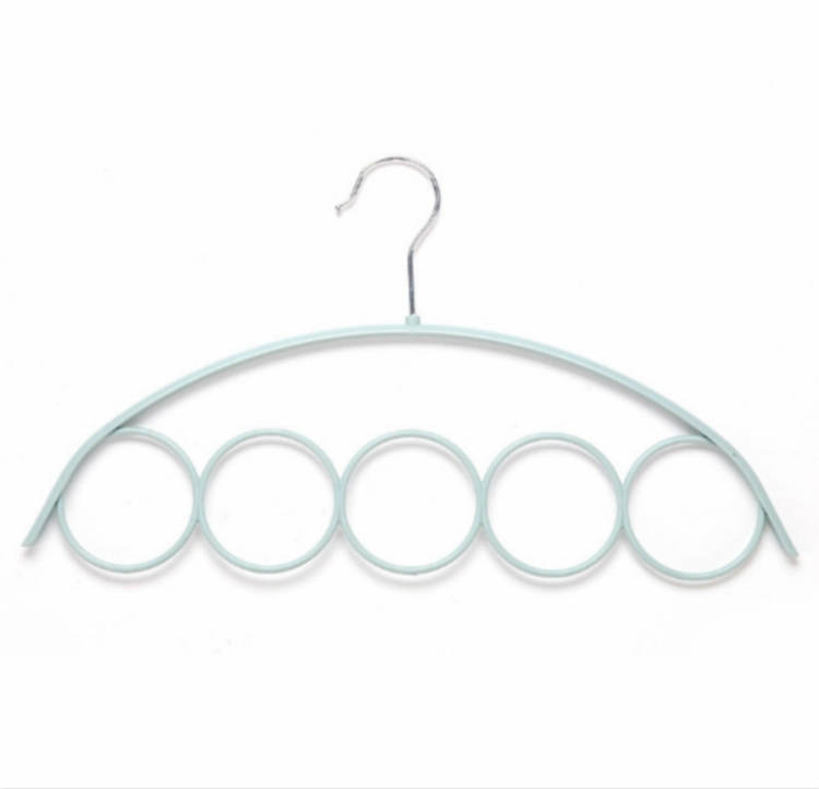 Sunsky Five Ring Rope Holder Ties Hanger Belt Rack Scarves