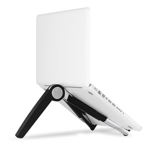 

Tablet PC Laptop Desktop Bracket Cooling Triangle Bracket(Black)