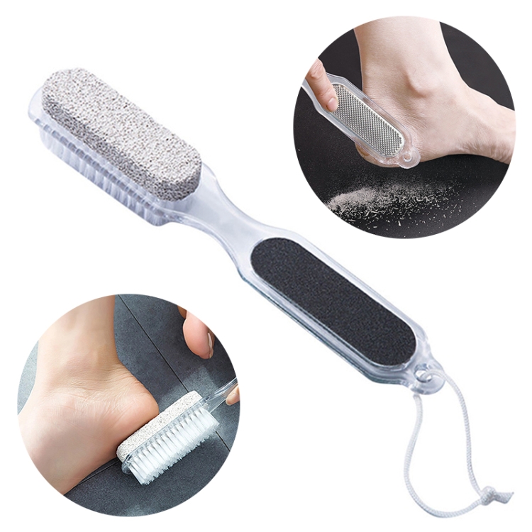 

Foot Pumice Stone Rubbing Feet Dead Skin Remover Brush Spa Scrubber