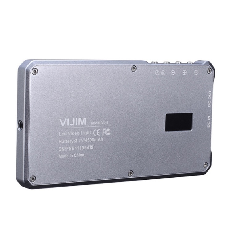 

VIJIM VL-3 Portable Full Color RGB Photography Fill Light Special Shooting Light(Titanium)