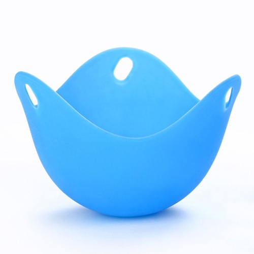 

3 PCS Silicone Egg Cooker Egg Bracket Kitchen Tools Pancake Cookware Bakeware Steam Eggs Plate Tray Blue