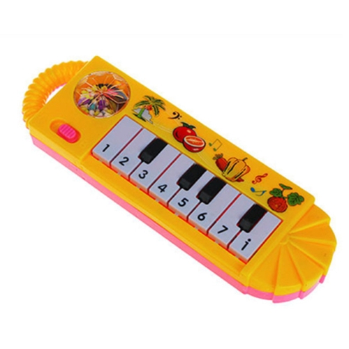 

Plastic Baby Children Electric Piano Musical Instruments Rattles Hand Bell Infant Newborn Preschool Learning Toys Gifts(Random Color)