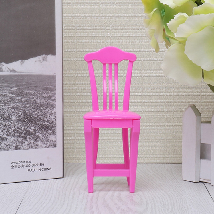 

10 PCS Doll House Bedroom Furniture Accessories Children Educational Toys Chair