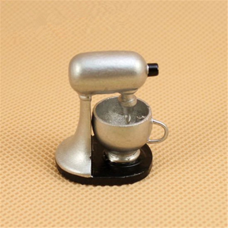 

Miniature Doll House Family Kitchen Modern Mixer Children Educational Toys