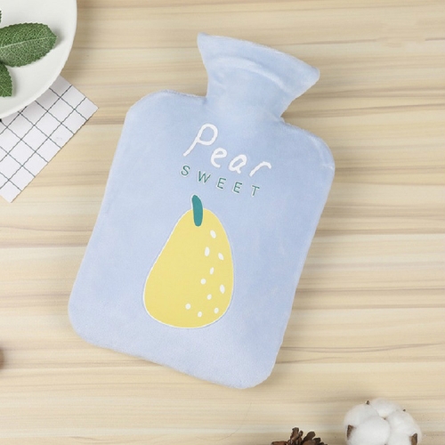 

Fruit Mini Water Injection Hot Water Bottle PVC Hand Warmer Bag, Capacity:250ml(Blue)