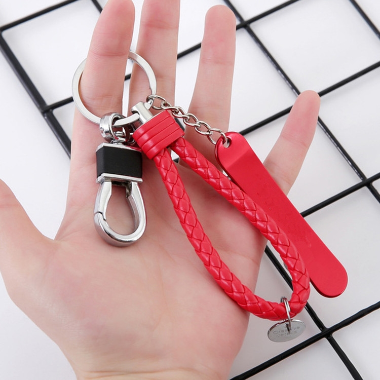 

Scooter Beer Bottle Opener with Keychain Pendant Multifunctional Small Toy, Color:Red Rope Button +Red Skateboard
