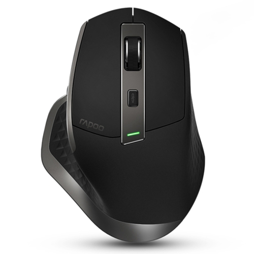 

Rapoo MT750 Pro 3200 DPI Bluetooth Wireless Mouse Gaming Laptop Large-hand Mouse, Support Qi Wireless Charging(Black)