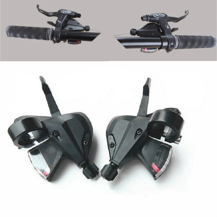 

2 PCS / Pair Mountain Bike 8/24 Speed Split Dial Transmission Accessories