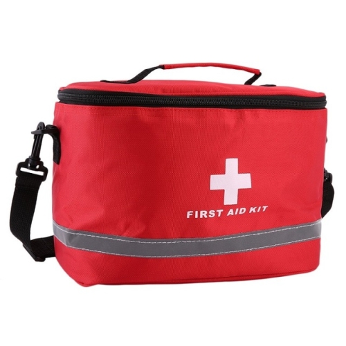 

Outdoor First Aid Kit Sports Camping Bag Home Medical Emergency Survival Package(Red)