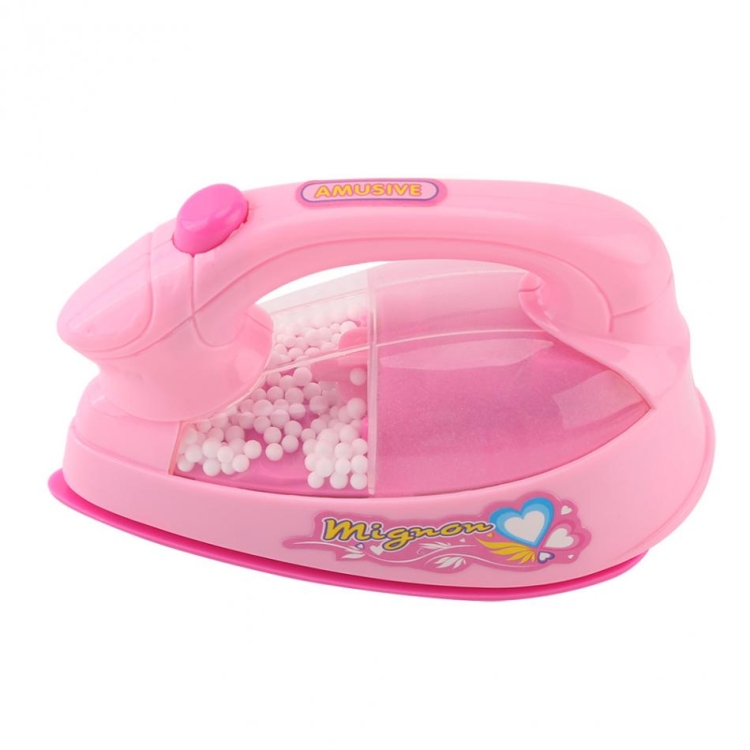 

3 PCS Mini Electric Iron Toy Simulation Appliance Children Furniture Pretend Play Toy