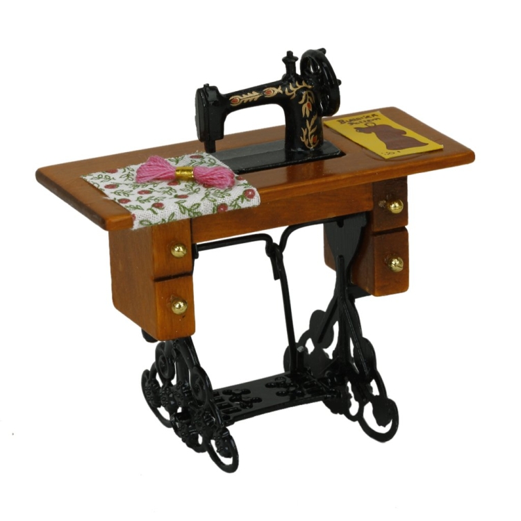 

Mini Sewing Machine Toy Doll House Decoration Scene Model
