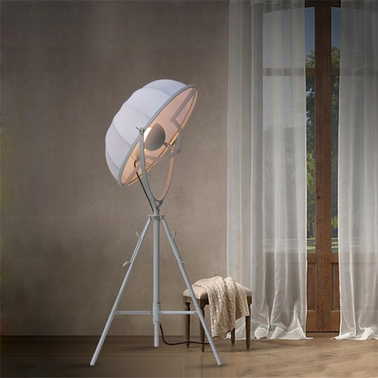 

Satellite Studio Tripod Floor Lamp Living Room Bedroom , CN Plug, Size:S(White)