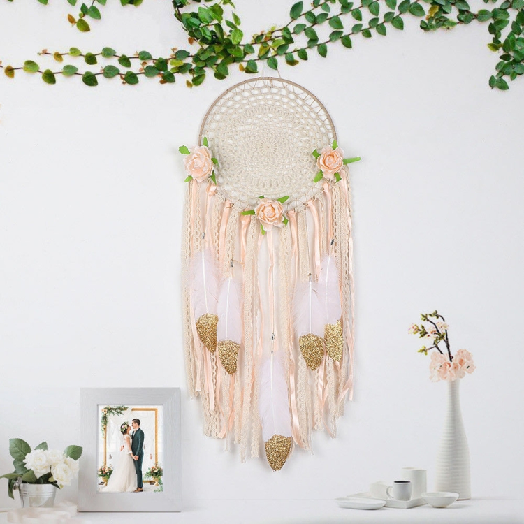 

Creative Hand-Woven Crafts Dream Catcher Home Car Wall Hanging Decoration