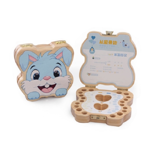 

Wisdom Bunny Baby Teeth Collection Box, Specification:Chinese