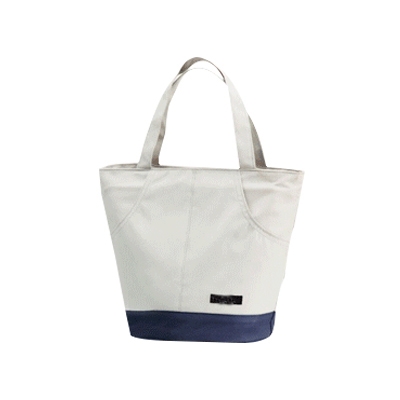 

2 PCS Colorblock Insulated Lunch Bag Large Capacity Women Travel Picnic Food Container Tote Cooler Pouch Organizer(White)