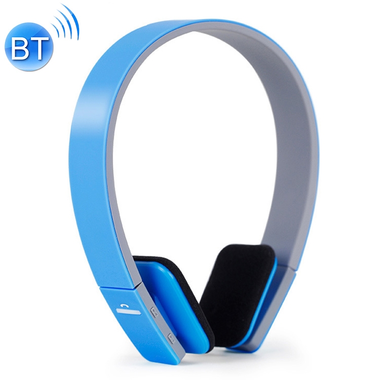

AEC BQ618 Smart Wireless Bluetooth Stereo Handsfree Earphone with Microphone, Support 3.5mm for Phone / Tablet / PSPs(Blue)