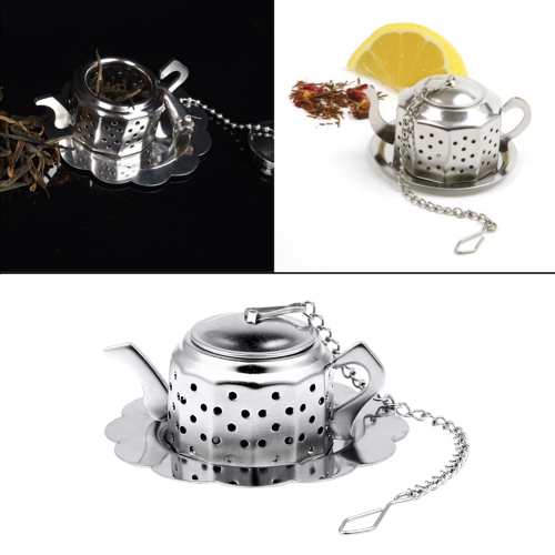 

Stainless Steel Tea Infuser Teapot Spice Drink Tea Strainer Herbal Filter