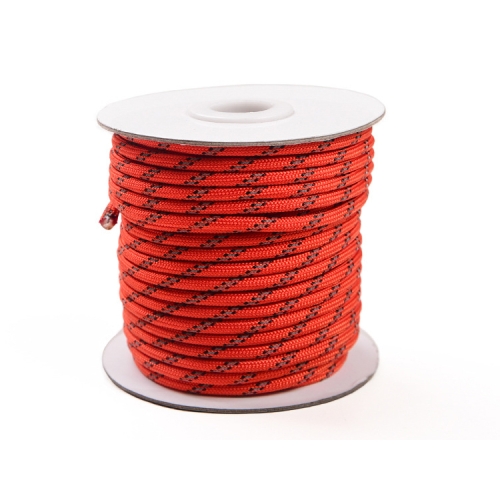 

4MM Diameter Reflective String Windproof Tent Rope Guy Line For Camping Rope, Color:20meters