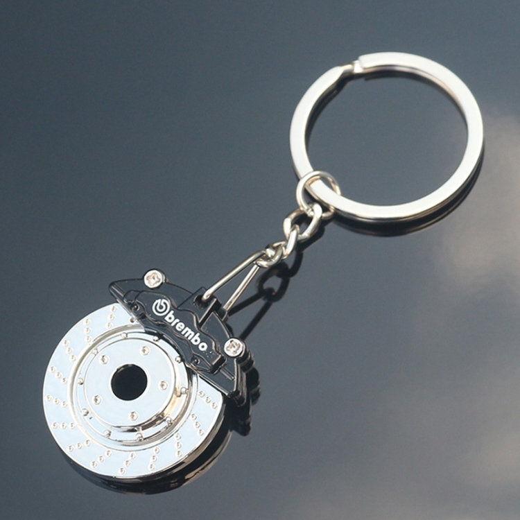 

Creative car modified brakes shape keychain men motorcycle key pendant brakes key ring disc brake pads key chain