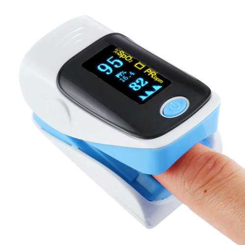 

AB-80 Precision Finger Pulse Oximeter Blood Oxygen Monitor(Blue)