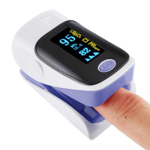 SUNSKY - AB-80 Precision Finger Pulse Oximeter Blood Oxygen Monitor(Purple)