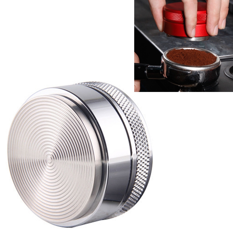 

Macaron Stainless Steel Coffee Powder Flat Powder Filling Device, Specification:Thread(Silver)