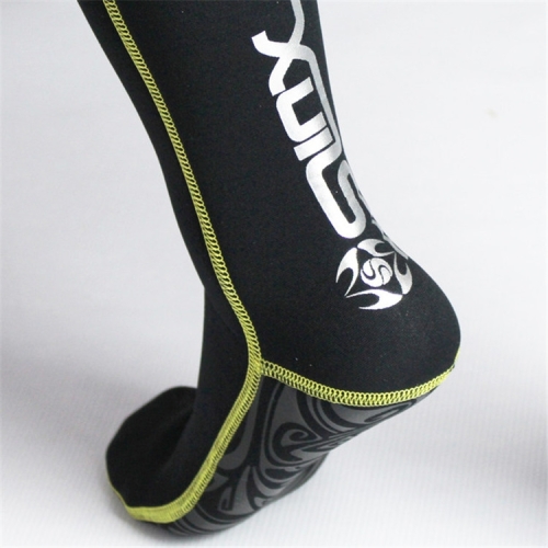 

SLINX 1130 3mm Neoprene Cold Protection Diving Socks Super Elastic Non-slip Diving Fins Anti-wear Socks, Size:L (42-43)