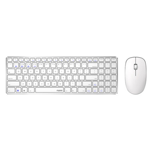 

Rapoo 9300G 99 Keys Multi-modes 2.4G + Bluetooth Wireless Keyboard and Mouse Set(White)