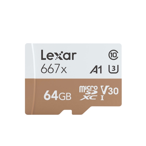 

Lexar 667x 64GB Driving Recorder Storage Micro SD Memory Card High Speed TF Card