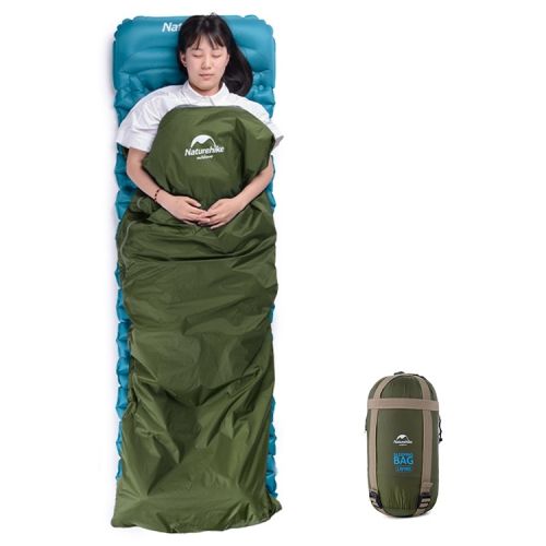 

Naturehike NH15S003-D Adult Outdoor Camping Travel Single Ultra Light Portable Four Seasons Mini Sleeping Bag, Size:XL(Army Green)