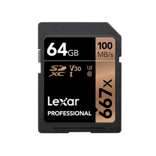 

Lexar SD-667x High Speed SD Card SLR Camera Memory Card, Capacity:64GB