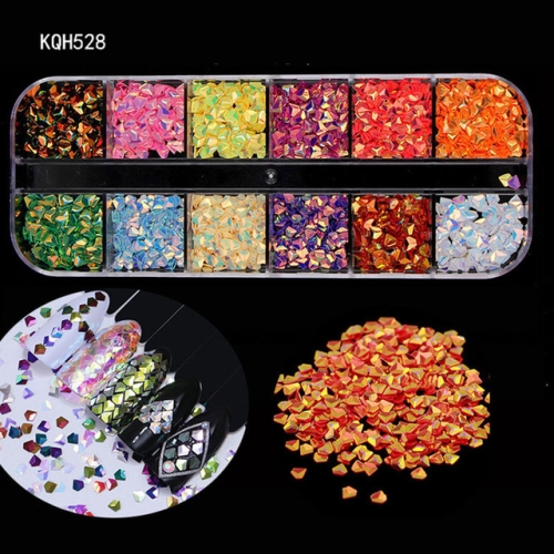 

3 PCS Rhinestones 3D Crystal Clear Stones Gems Pearl DIY Nail Art Decorations(KQH528)