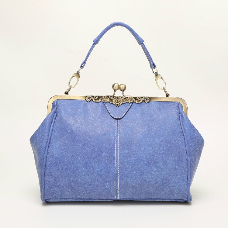 

Women Handbags Messenger Bags Retro Shoulder Bag(Blue)