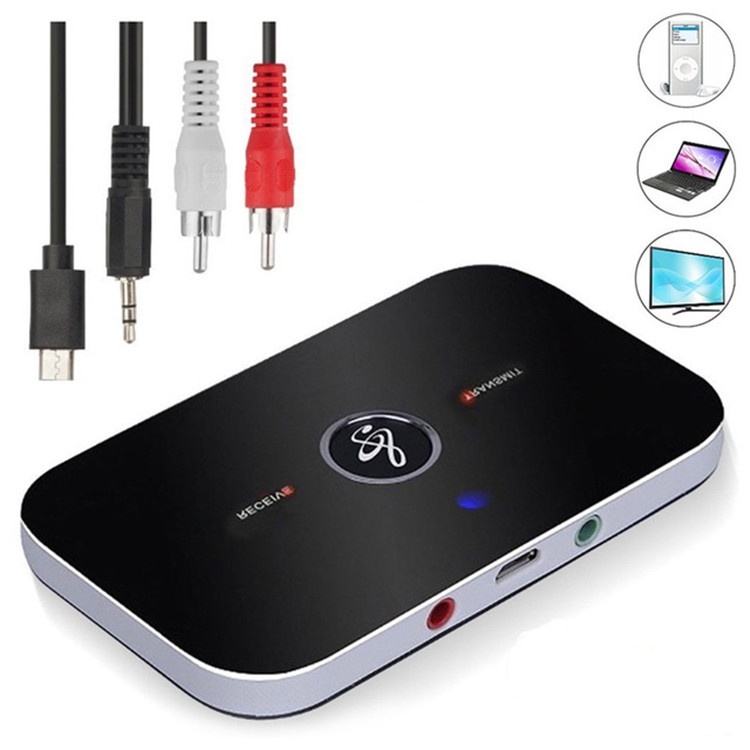 

B6 2 in 1 Bluetooth 5.0 Adapter Audio Receiver Transmitter USB Receiver Transmitter