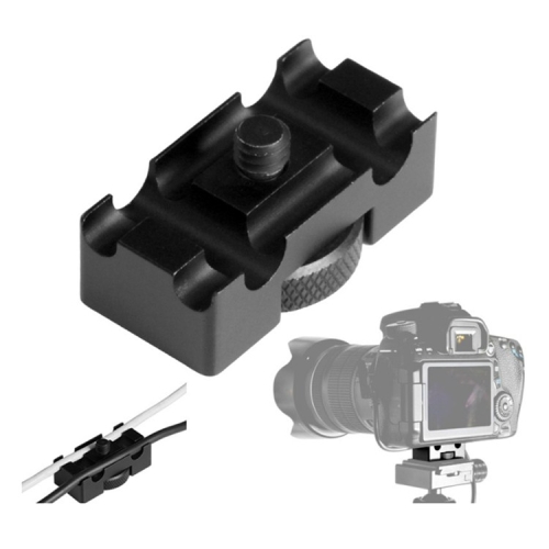 

BEXIN Camera Quick Release Plate Data Cable Fixer Holder for Canon EOS 5D Mark IV