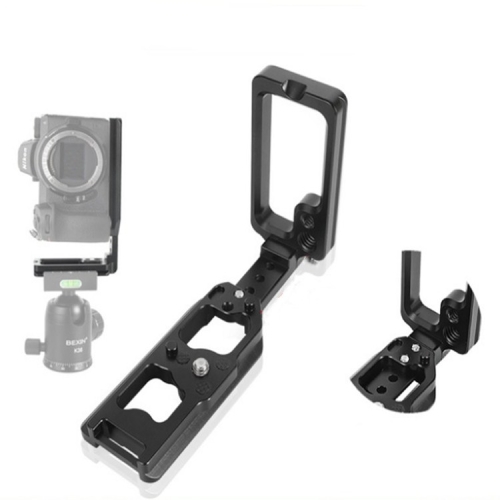 

BEXIN for Nikon Z7 / Z6 Push-Pull Type Aluminum Alloy Vertical Shoot Quick Release L Plate Bracket Base Holder