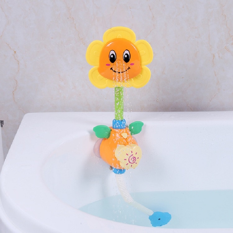 

Baby Shower Play Toy Sunflower Water Spray(Yellow)