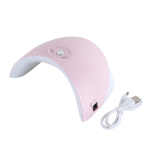 

Nail Dryer UV LED Lamp Nail Lamp Varnish Manicure Salon Nail Art Tool(Pink)