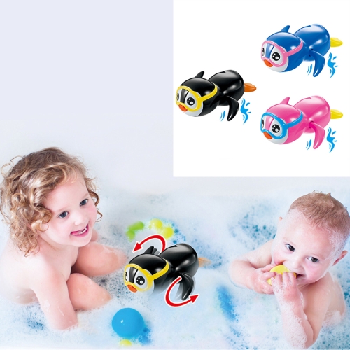 

3 PCS Little Penguin Clockwork Playing Toy Baby Bath Toy(Color Random Delivery)
